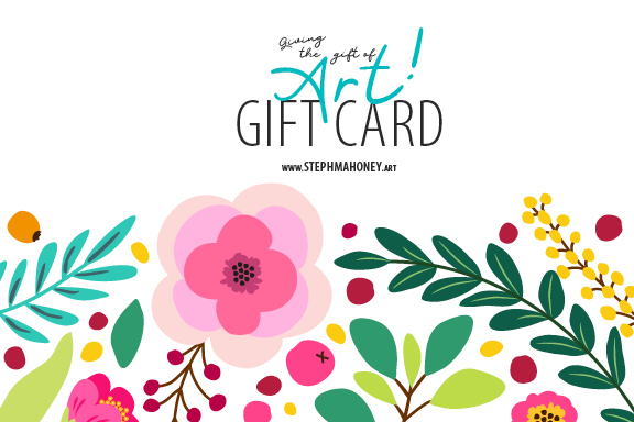 Giving the gift of art gift card