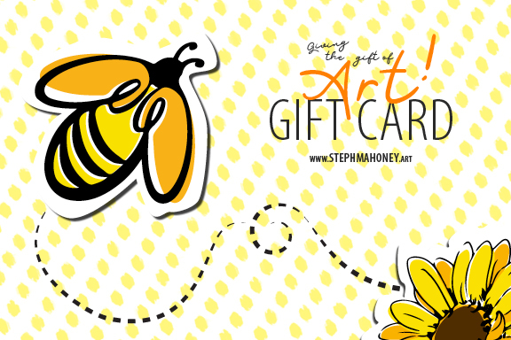 Giving the gift of art gift card